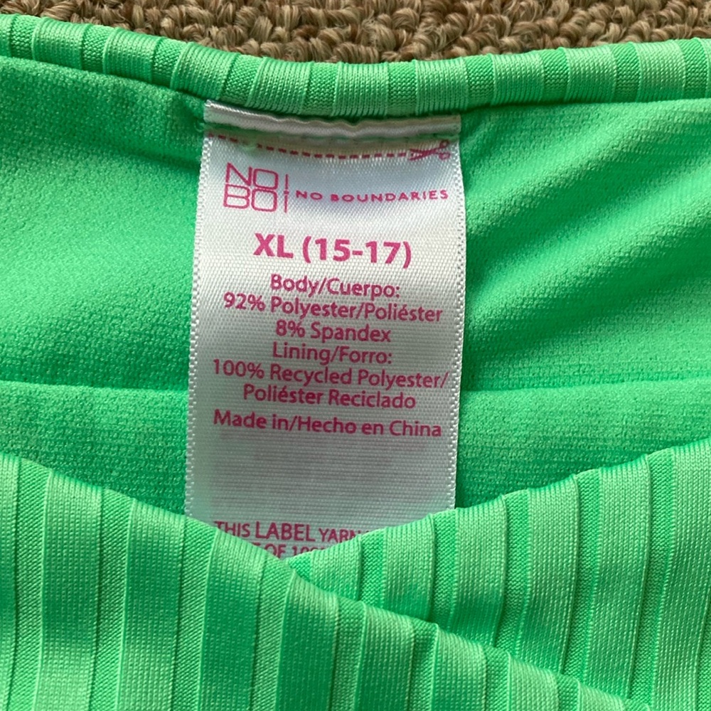 No Boundaries Green Bikini Swimwear - Picture 2 of 12